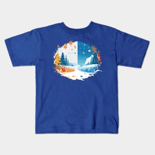 fall_winter Kids T-Shirt